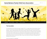 SBFCCA homepage in 2013
